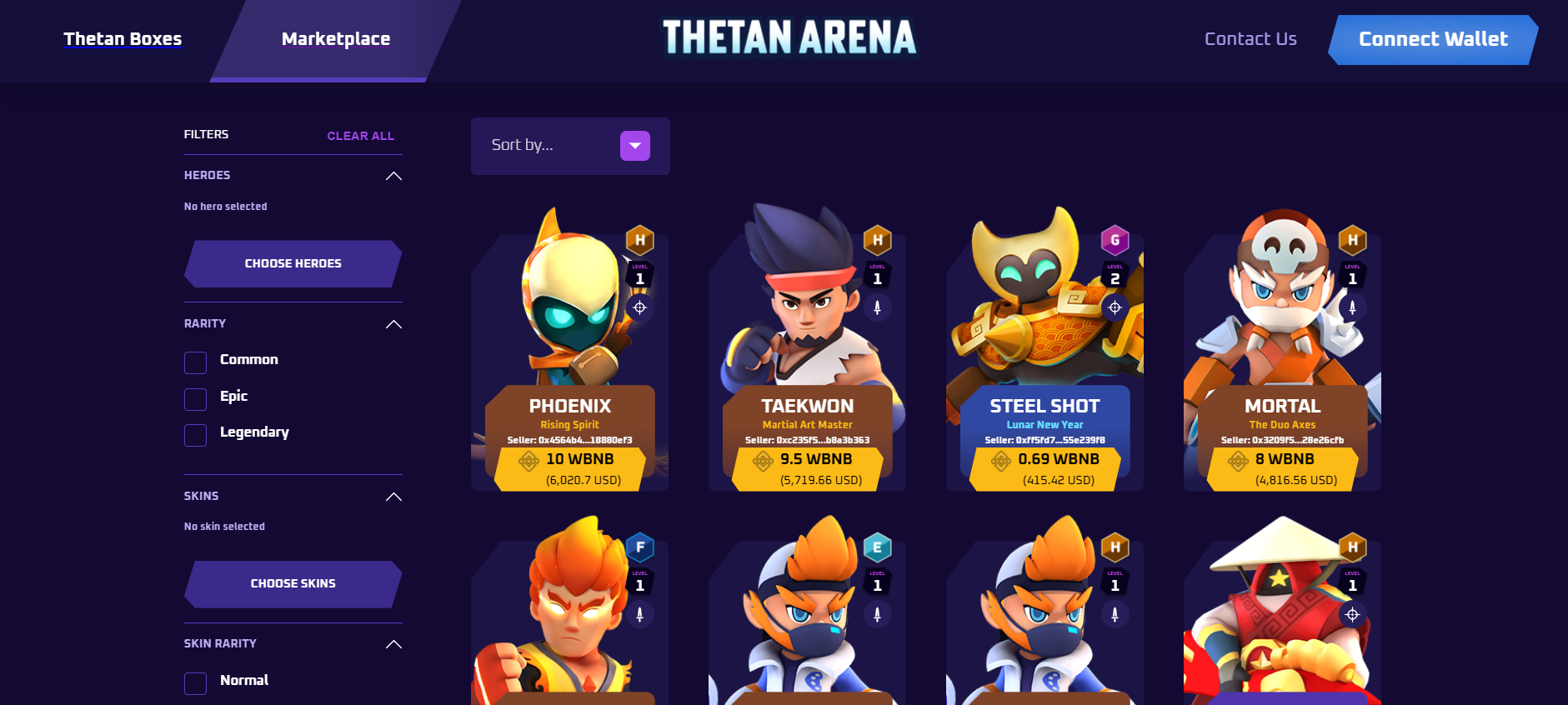 thetan crypto game